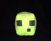 minecraft slime plush toy