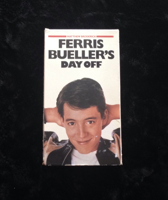 Ferris Bueller's Day Off VHS vintage VHS by SinisterDestruction