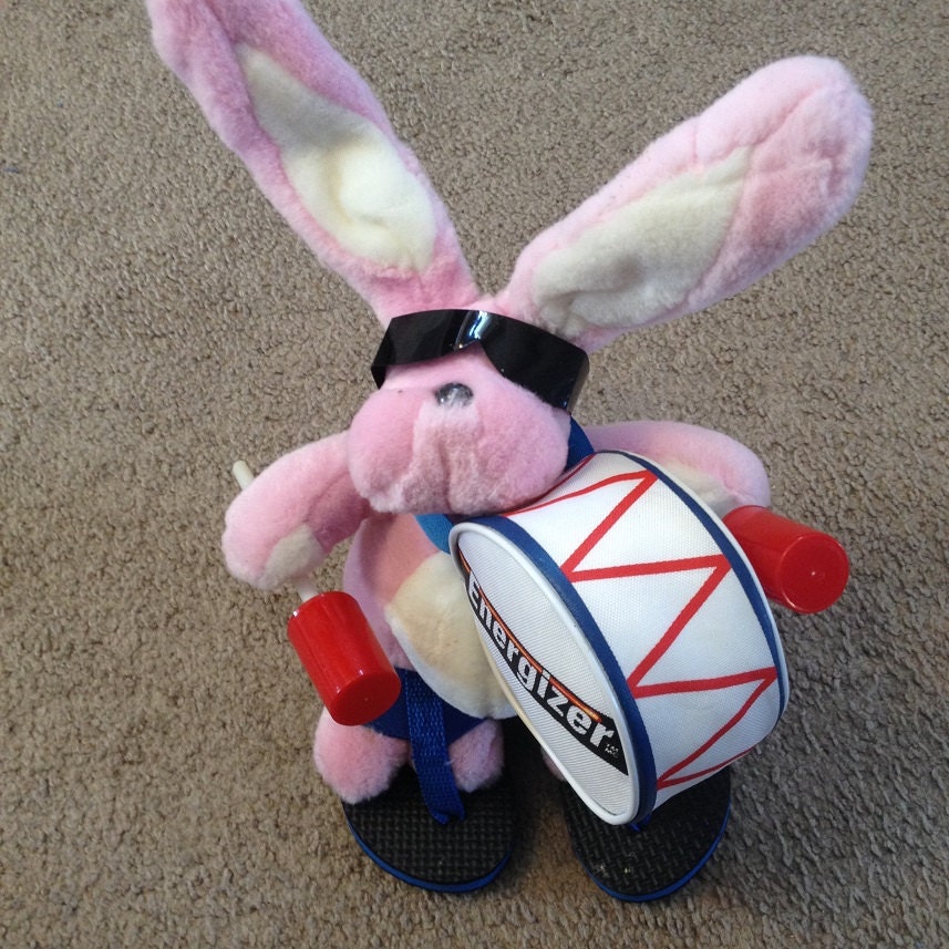 energizer bunny stuffed toy