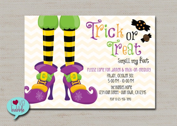 Trick Or Treat Invitation 10