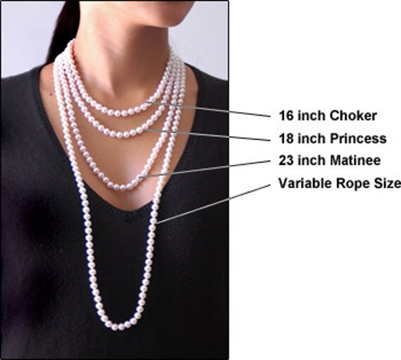 Choose the Perfect Necklace Length Tips on by MassaJewelry on Etsy
