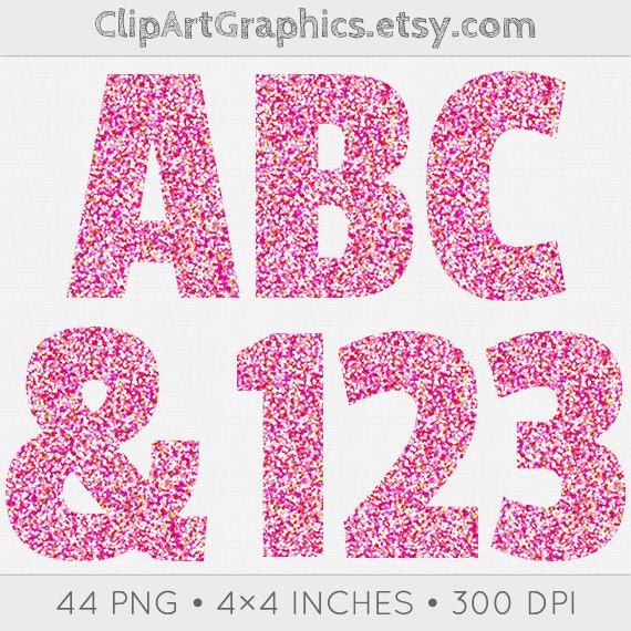 pink glitter alphabet clip art pink sparkle text sparkly letter clipart