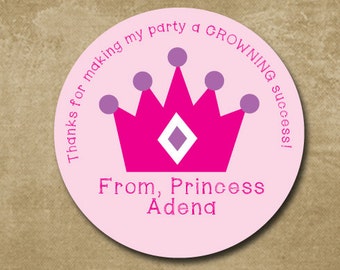 Items similar to Printable Birthday Stickers, DIY, 3 COLORWAYS INCLUDED, Birthday labels, Labels ...