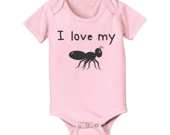 I Love My AUNT Ant - funny cool aunt auntie niece nephew bug bugs ants ...