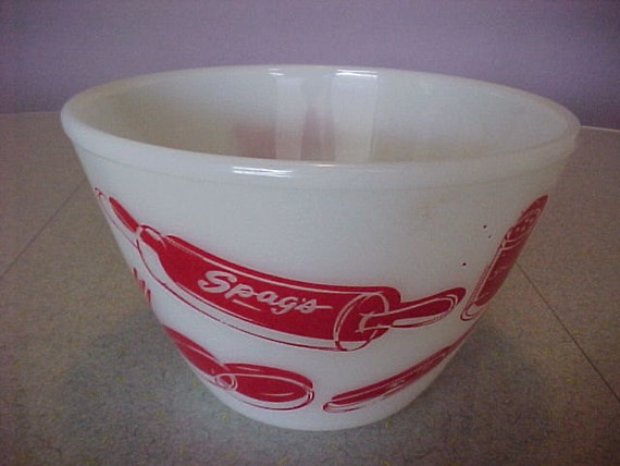 bowl aids king kitchen fire Kitchen Glass Quart Fire King Bowl Mixing 2 Spag's Aids