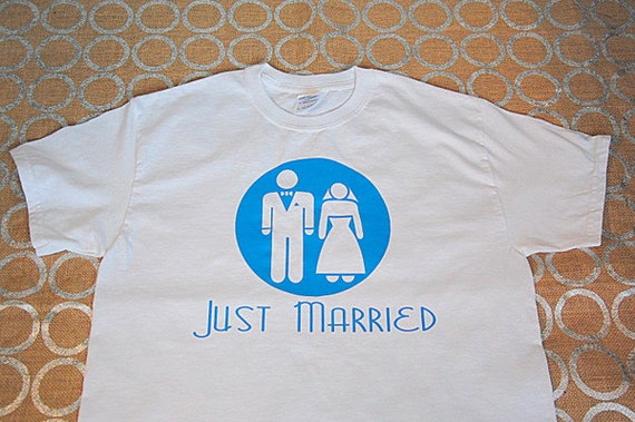 just married tee shirts