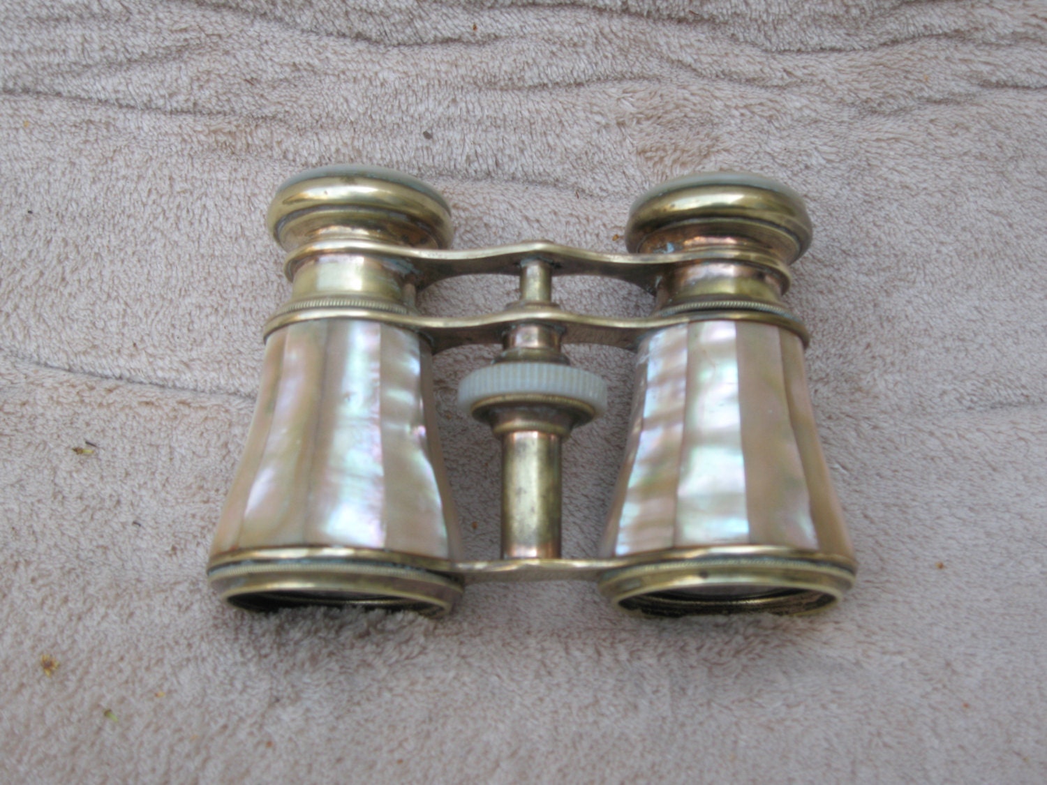 vintage opera glasses mother of pearl