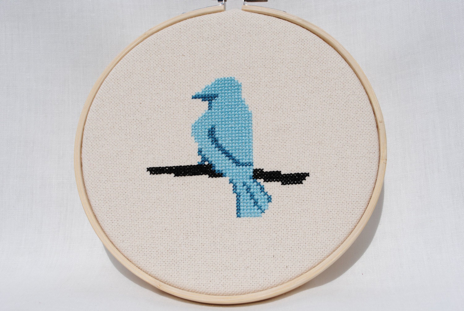 Blue Bird Cross Stitch Pattern PDF Digital by TheStitchStash