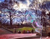 Central Park Bubbles NYC - Print Photography
