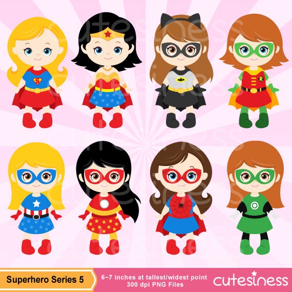 Clip Art Supergirl Clipart supergirl clipart etsy superhero girl digital clipart
