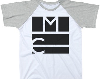 Magcon Boy T-Shirt White Grey Or Grey Black Two Color Baseball Raglan ...
