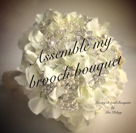 Items Similar To Assemble My Brooch Bouquet Assembly Service Using