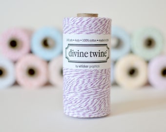 Purple Bakers Twine // Purple Plum Divine Twine // 240 yards