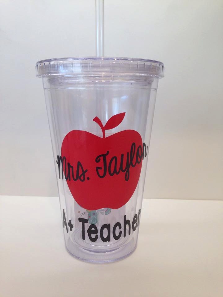 Personalized Tumbler A Teacher