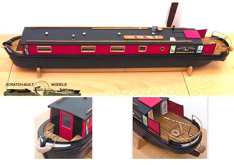 rc canal boat