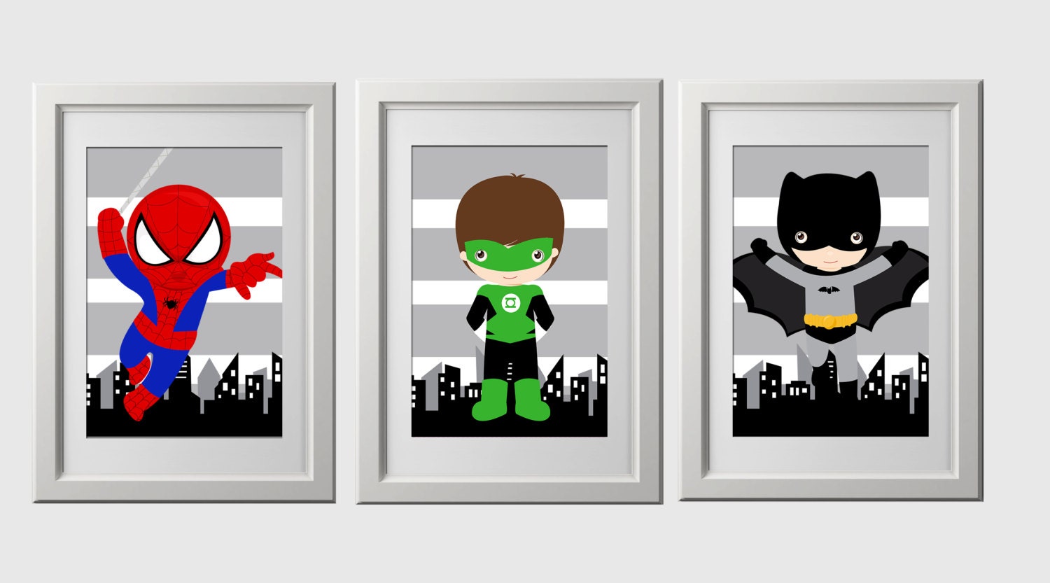 Flash superhero wall decor prints superhero by
