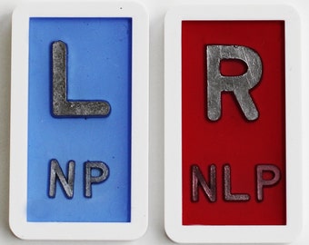 1 SET Standard X-Ray Markers Right & Left in a Variety of Colors