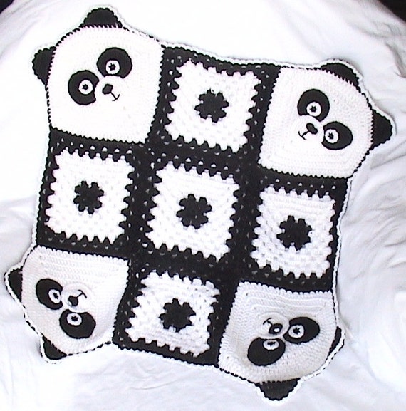 panda plush blanket