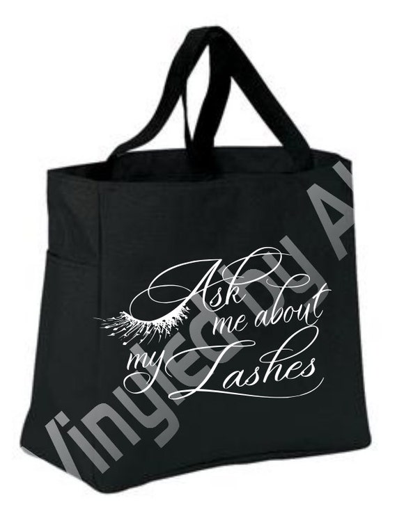 Ask Me About My Lashes 1 Tote Bag