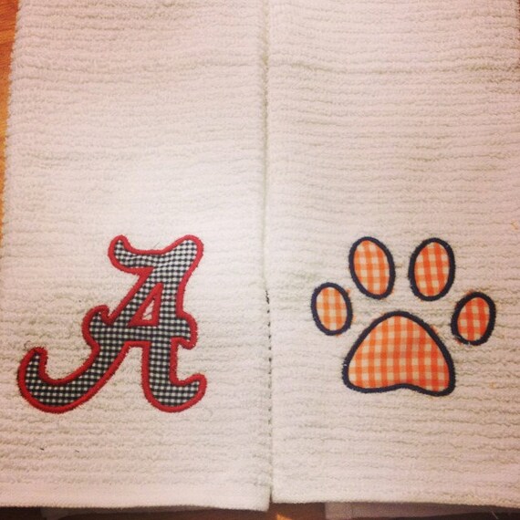 Collegiate Towels College Towels Football by SweetSouthernSassAL