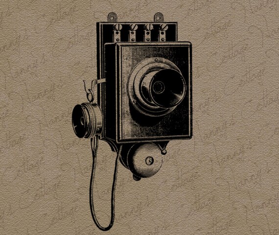 vintage phone clip art - photo #49