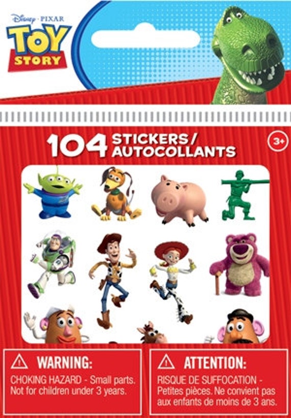 Toy Story Sticker Bundle Discount 3 packs 312 Stickers Toy