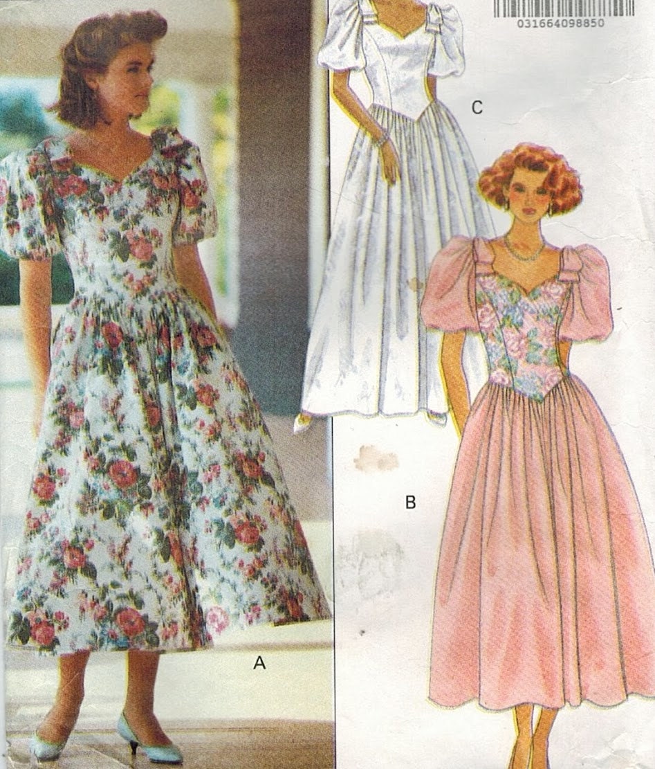 1990s Butterick 5321 Vintage Sewing Pattern Misses Formal