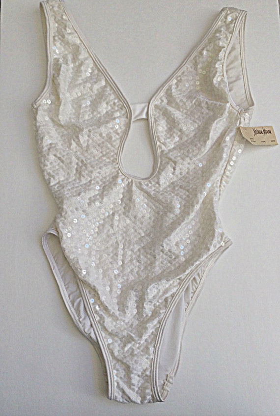 sequin white suit