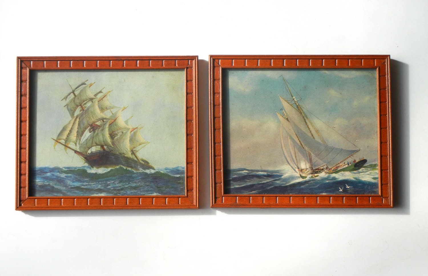Framed Nautical Ship Prints by tasticlife on Etsy