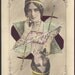 The Four Queens of Belle Epoque Paris. Playing Card Images, circa 1900