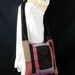 Hand Woven Cotton Bag Purse Hobo Hippie Sling Crossbody Messenger Patchwork Lined Multicolored PWS19