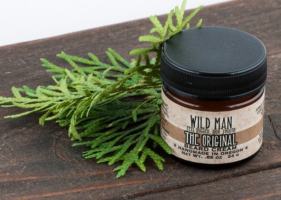 Wild Man Beard Cream - The Original - Beard Balm 24g // .85oz