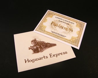 Items similar to Emergency Night Bus Ticket, Harry Potter Customizable ...