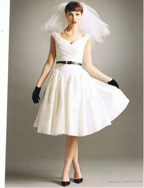 No Shoulder Wedding Dress 5