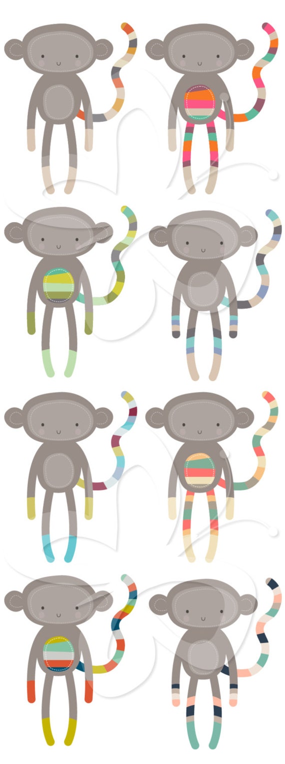 clip art sock monkey - photo #42
