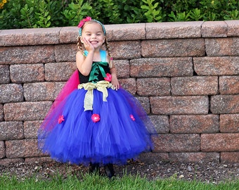 Ice Princess Dress- Tutu Dress - Pageant dress - Princess Tutu Dress - Christmas Dress for baby - Christmas gift for Baby - Holiday Dress