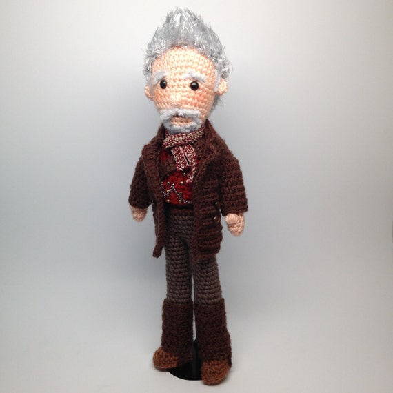 War Doctor Who Amigurumi doll Crochet Pattern