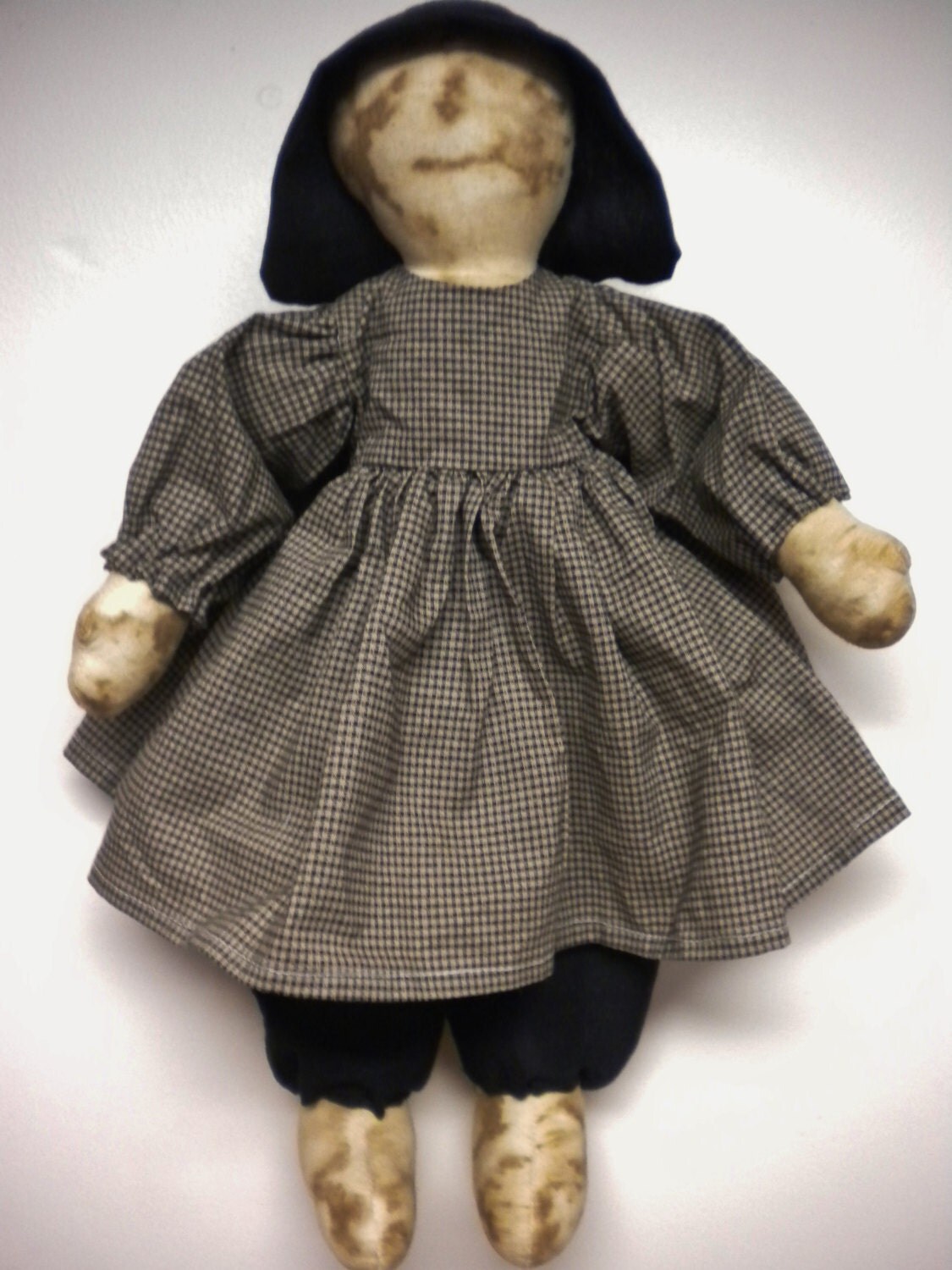 Primitive Prairie Doll Vintage Style Doll Pioneer Doll