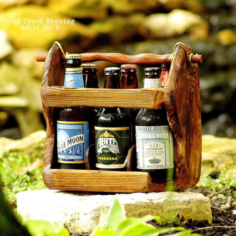 THE RELIC No. 3 - Beer Carton - Six Pack Carrier - Original Creation - Cold Creek Brewing