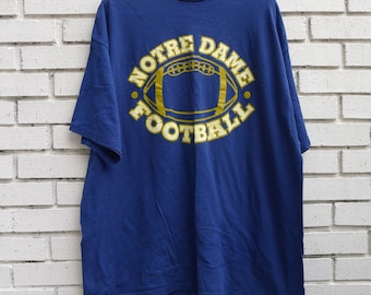 Maillot vintage Notre Dame combat irlandais football pratique