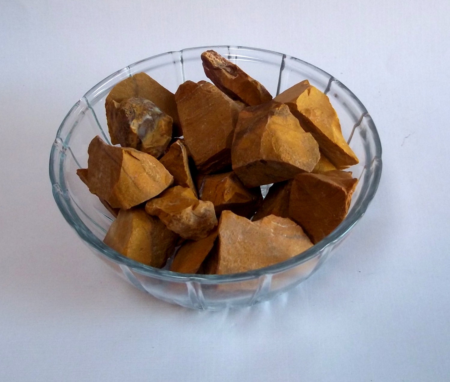 Natural Large Yellow Jasper Stones
