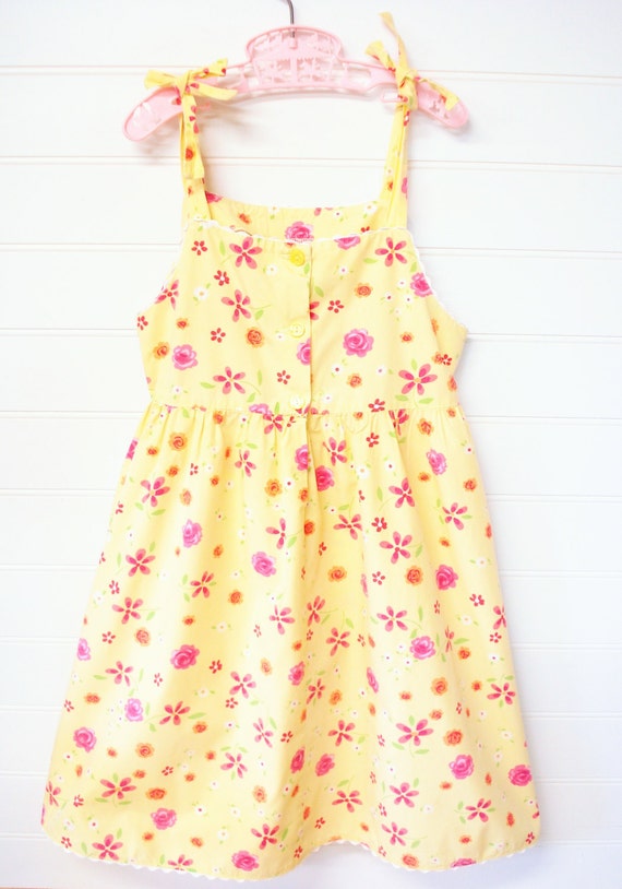 Girls Dress Size 6x Vintage Girls Clothes Girl by OnceUponADaizy