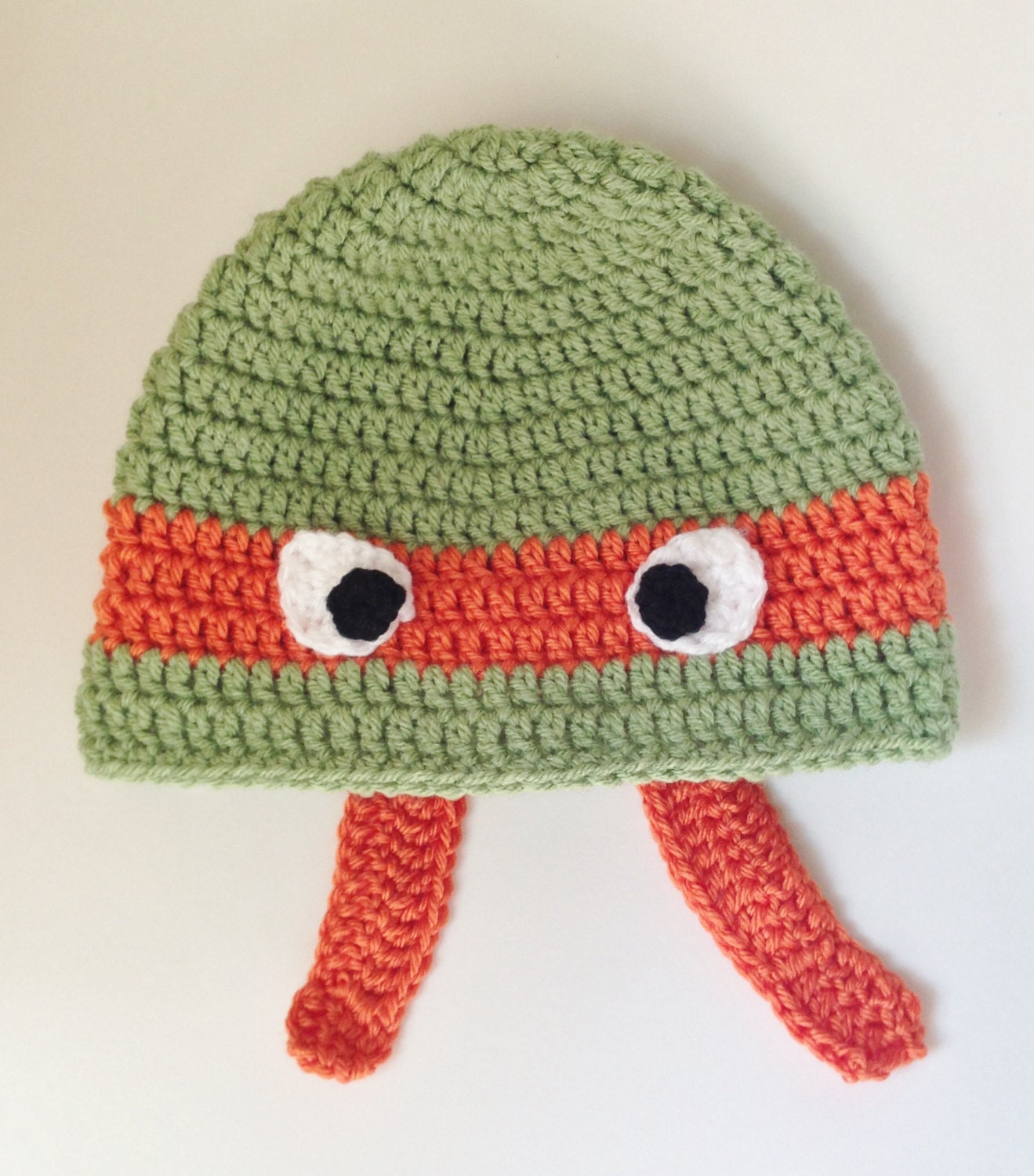 Ninja Turtle Hat Crochet Hat Ninja Turtle Crochet Ninja