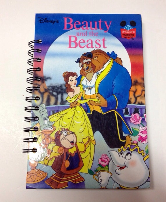 Disney Belle Beauty and the Beast Repurposed Storybook by MyHoard