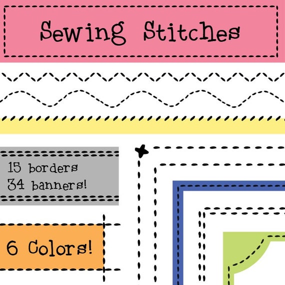 free clip art borders sewing - photo #20