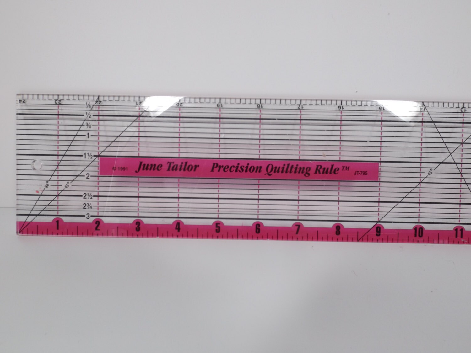 Precision Quilting Rule June Tailor JT795 of 1991.