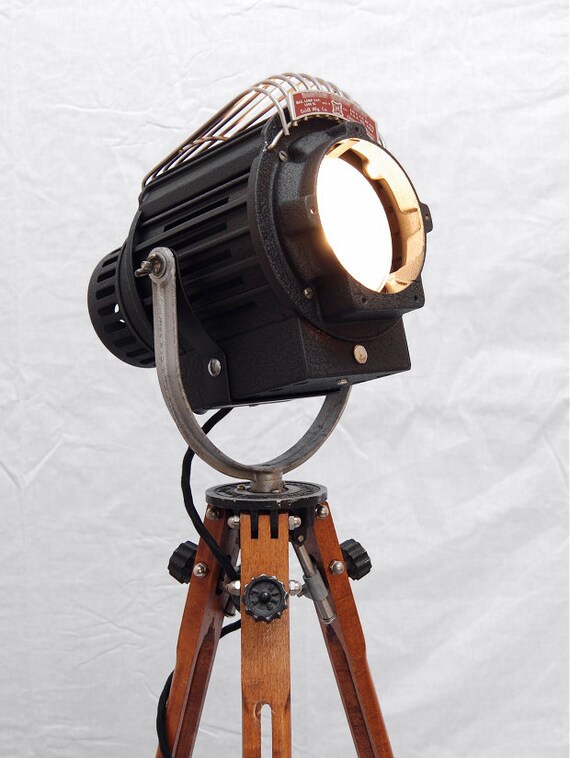 40's Vintage Theater Stage Light Spotlight Industrial