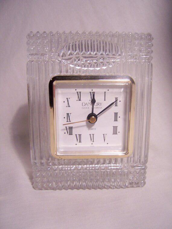 Danbury Crystal Anniversary Clock