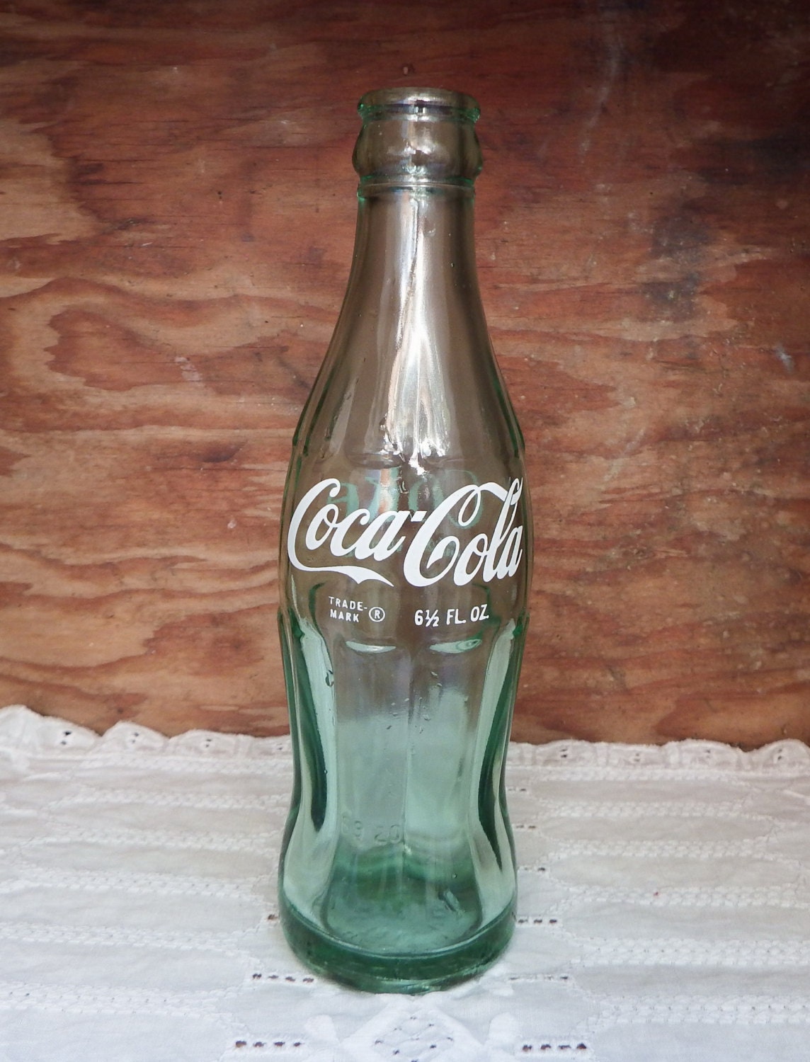 Green coca cola bottles