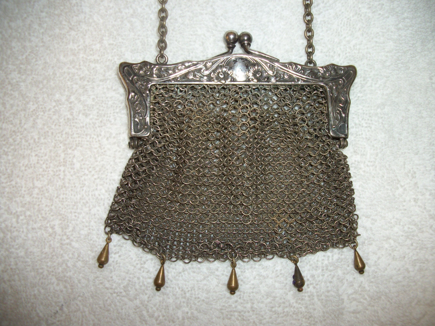 chain mail purse antique